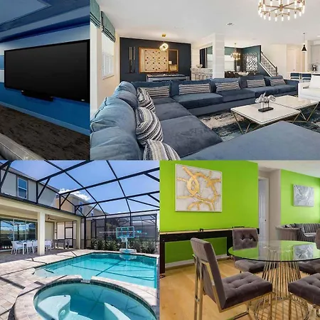 Fab Villa With Social Media Br, Theater, Arcade, Pool